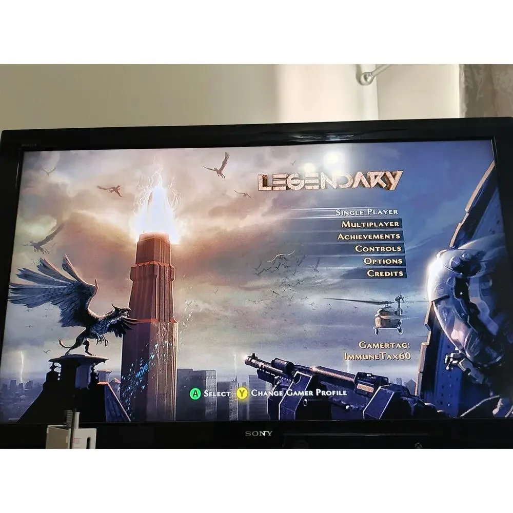 Legendary Xbox 360 CIB Complete w/ Manual